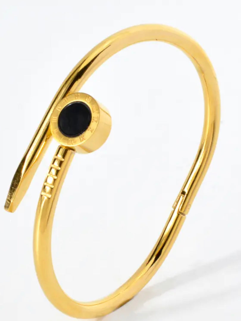 Roman Couple Bangle (Cartier Inspired)
