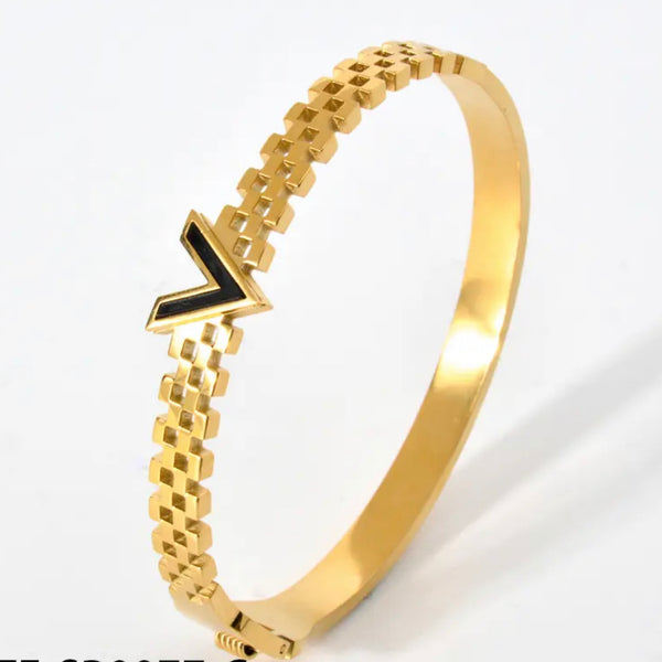 V Mesh Couple Bangle (Vuitton Inspired)