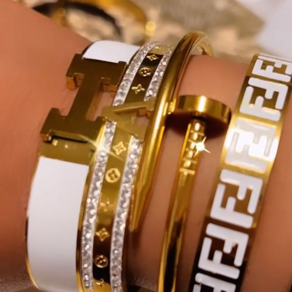 White Inspired Bangles (Set A)