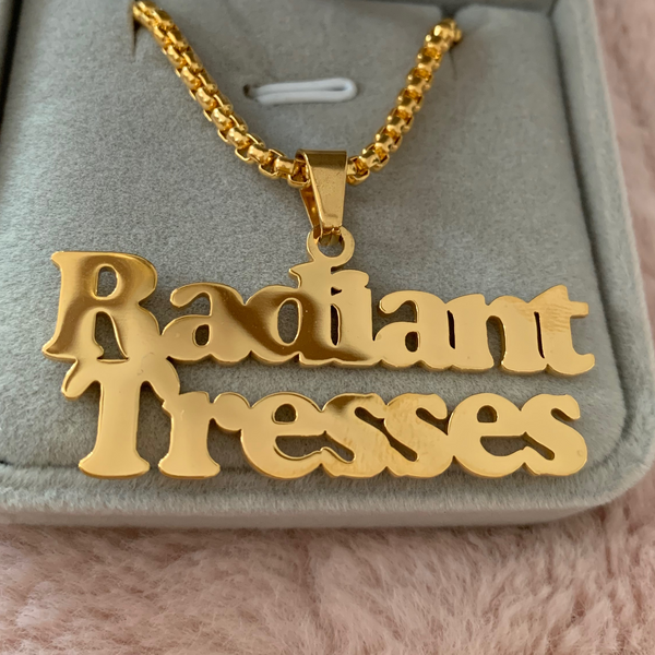 Gold Plated RYP Necklace