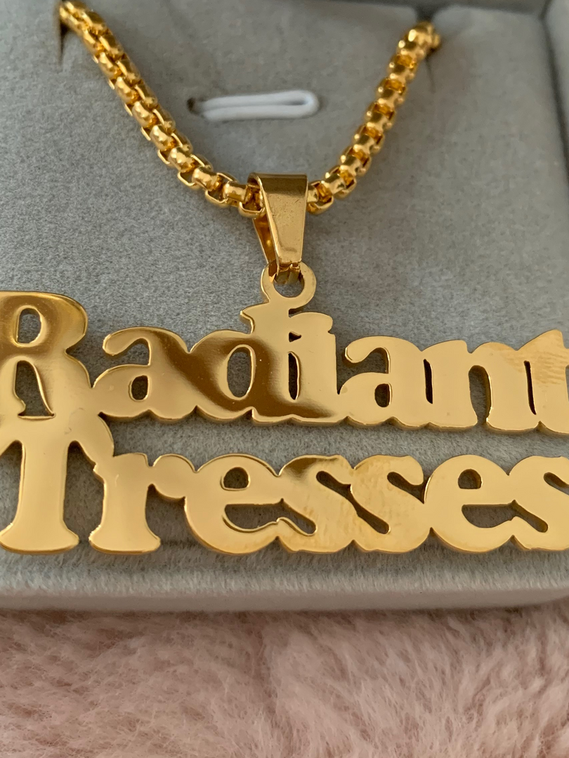 Gold Plated RYP Necklace
