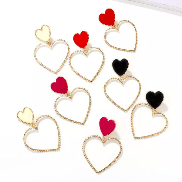 Double Love Earrings