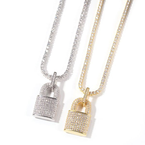 Lock Pendant Necklace