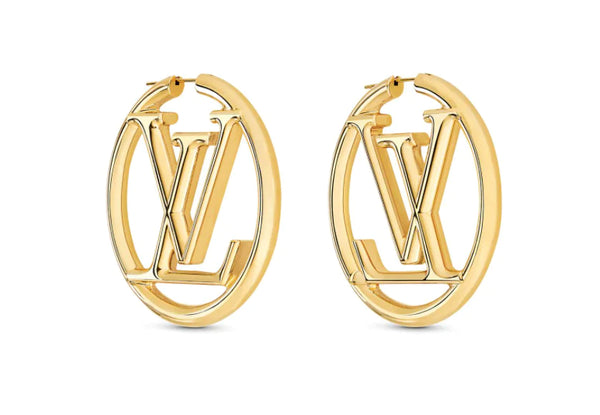 LV Inspired Hoops