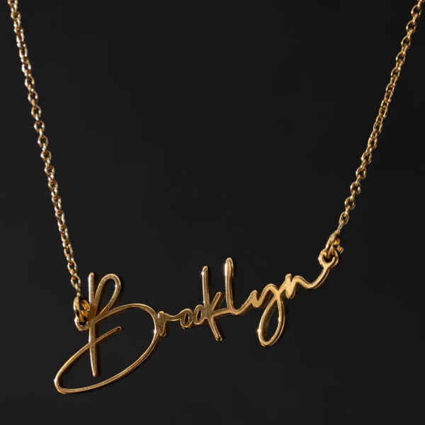 Brooklyn Name Necklace