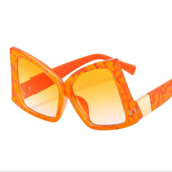 Leopard Cat Eye Sunglasses