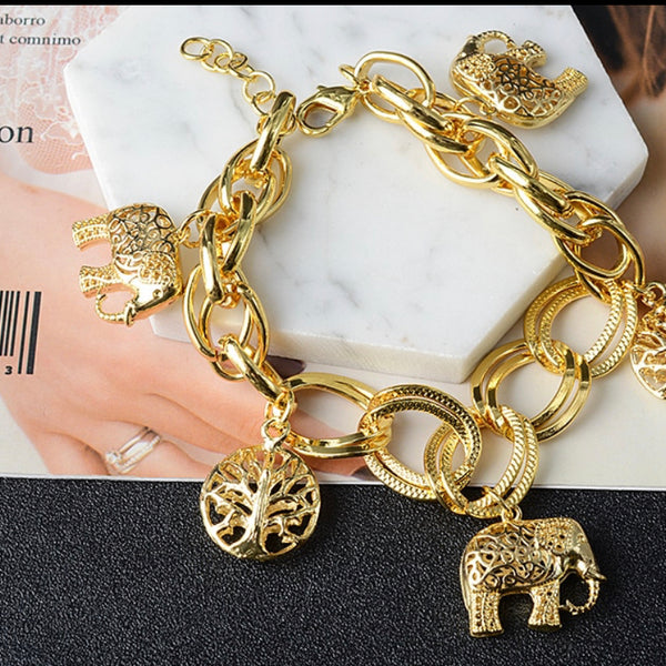 Charm Bracelet (Elephant)
