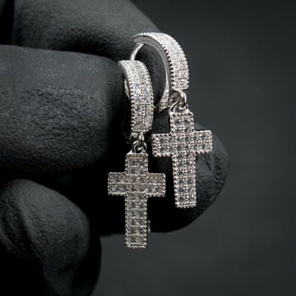 Cross Stud Earrings