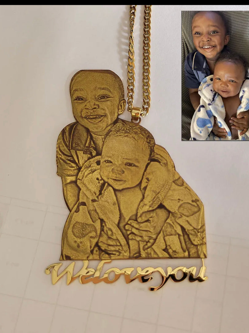 Custom Photo Necklace