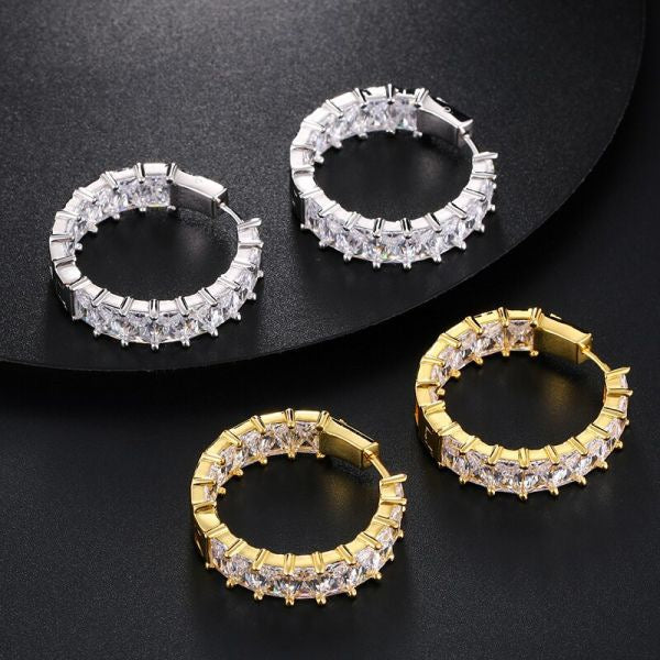 SoSo Lash Baguette Earrings