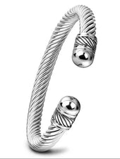 Twisting Line Bangles