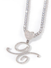 Heart On Ice Necklaces