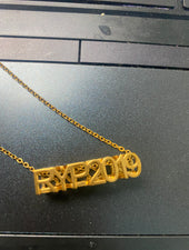 Hollow Cube Necklace