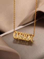 Hollow Cube Necklace