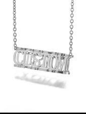 Hollow Cube Necklace