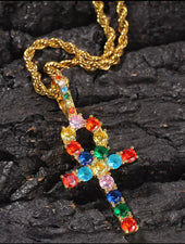 Multicolor Ankh